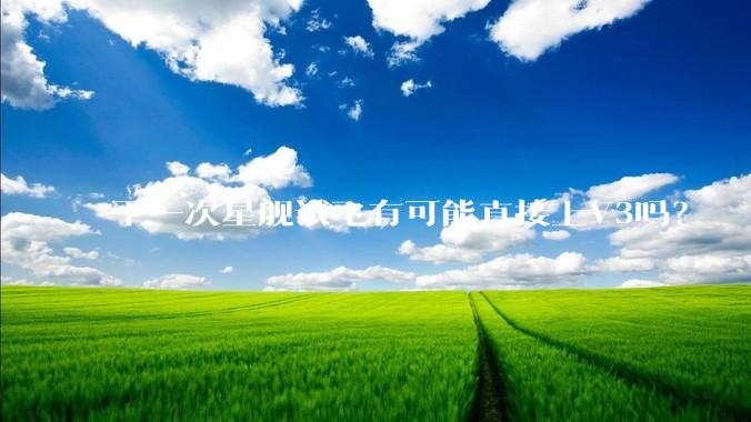 下一次星舰试飞有可能直接上V3吗？